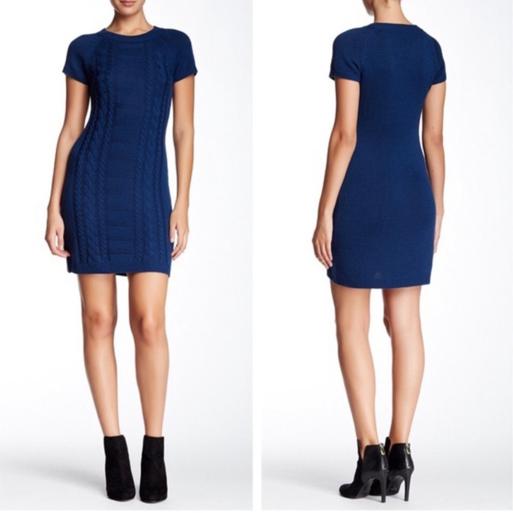 Trina Turk short sleeve sweater dress